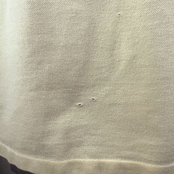 Long Sleeved Yellow Polo by Ralph Lauren in Pre-Loved Condition Custom Fit XXL - Picture 6 of 6